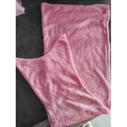 Plaid queue de sirène 