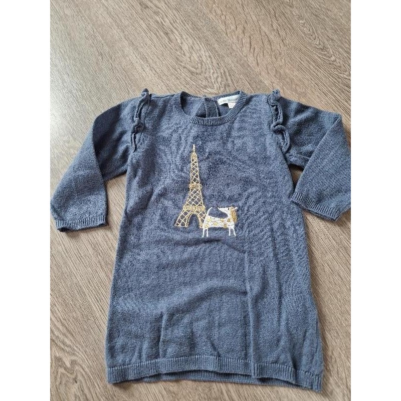 Robe pull verbaudet TAILLE 18 mois