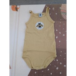 Body bretelles PB jaune...