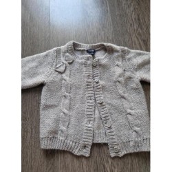 Gilet gris kiabi TAILLE 3 mois