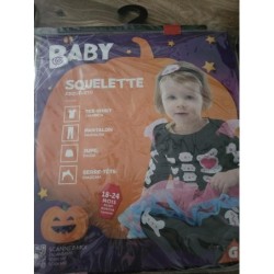 Déguisement squelette 18-24M