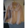 Manteau fourrure rose Z 6A TAILLE 6A