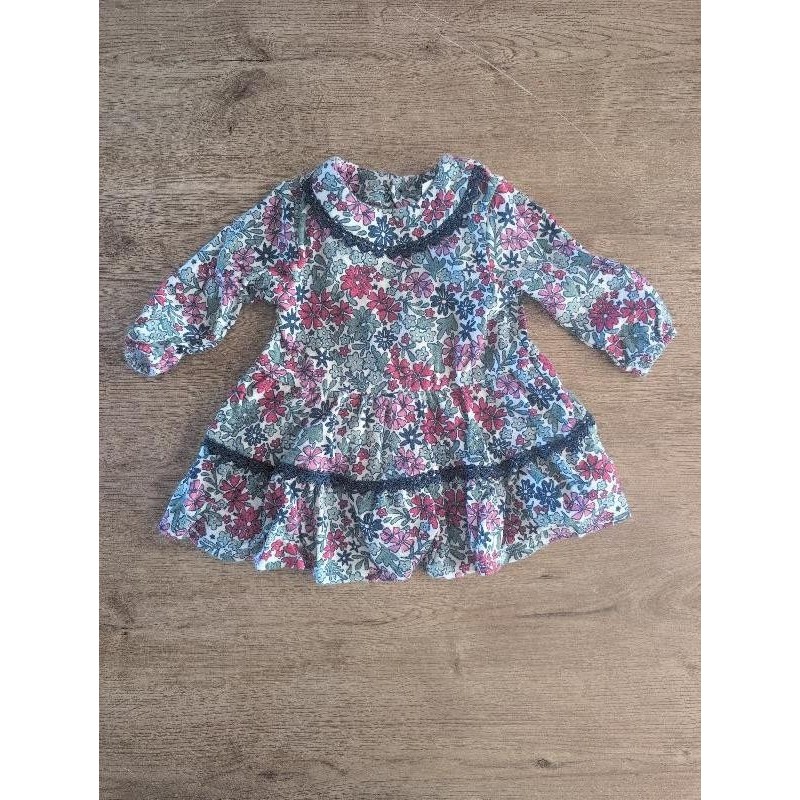 Robe fleur TAILLE 6M