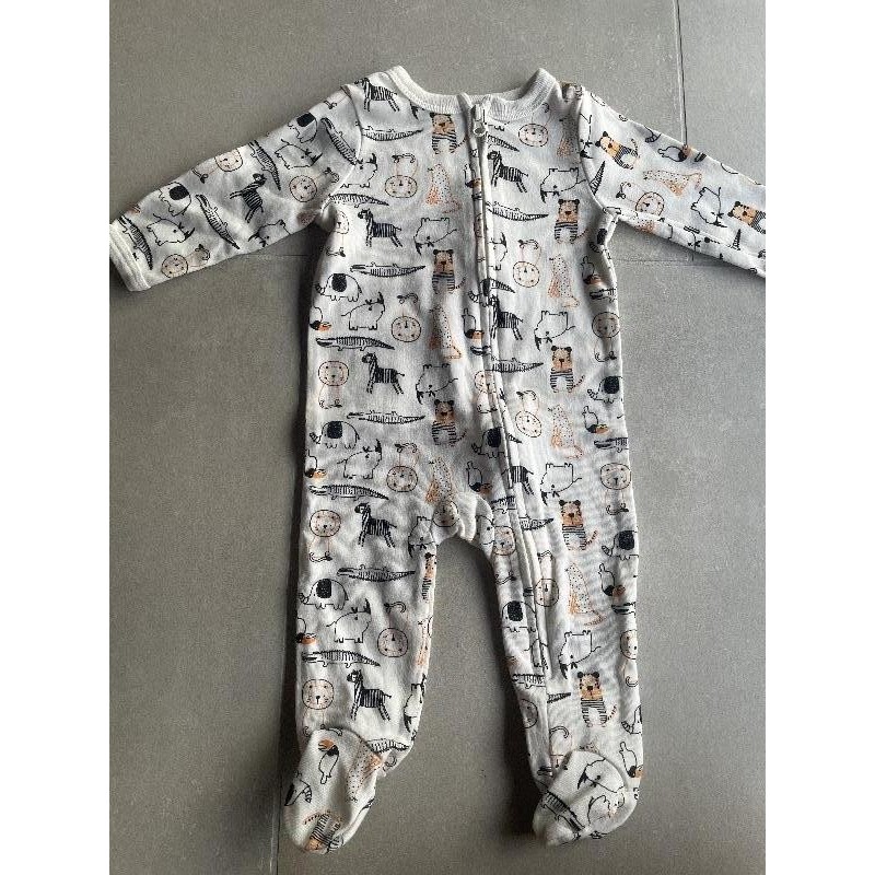 Pyjama animaux savane TAILLE 0-3 mois