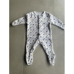 Pyjama étoiles  TAILLE 1 mois