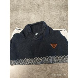 Pull gemo bleu et blanc...