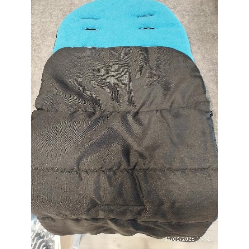 Chancelière noir et bleu TAILLE 18 mois