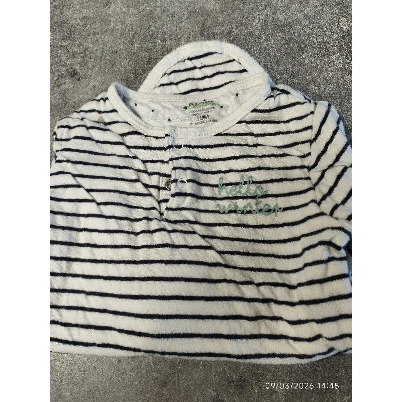 Body ml rayée kiabi TAILLE 18 mois