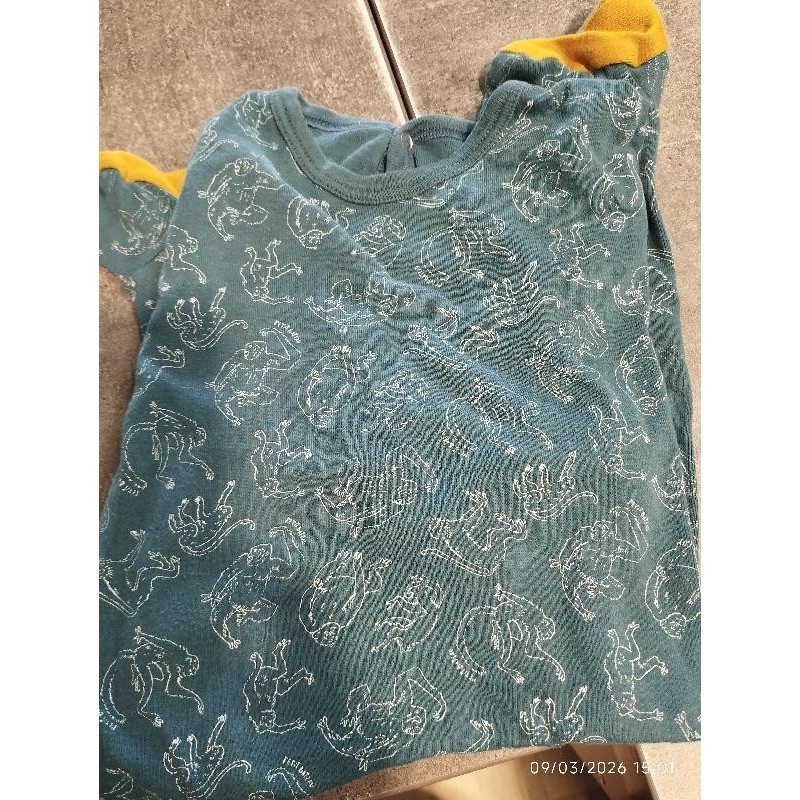 Pyjamas été petit bateau singe TAILLE 6 mois