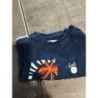 T shirt gemo palmier bleu TAILLE 6 mois