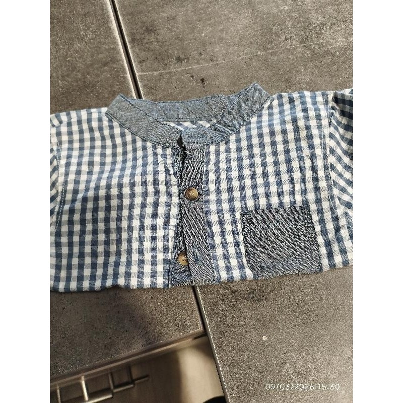 Chemise carreaux ml kiabi TAILLE 6 mois