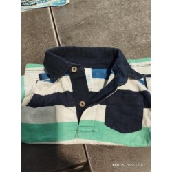 Polo mc rayé  TAILLE 6 mois