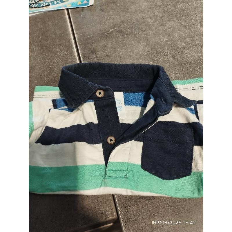 Polo mc rayé  TAILLE 6 mois