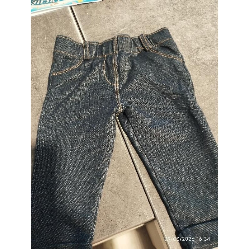 Legging jean's kiabi bleu TAILLE 6 mois