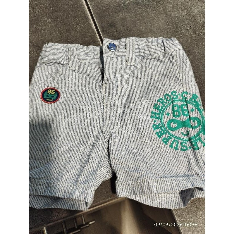 Short dpam rayé TAILLE 6 mois