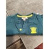 T shirt ml dpam vert TAILLE 9 mois