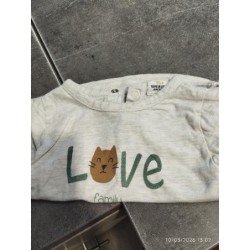 T shirt ml beige tap love...