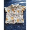Chemise manche courte animaux de la savane TAILLE 18 mois