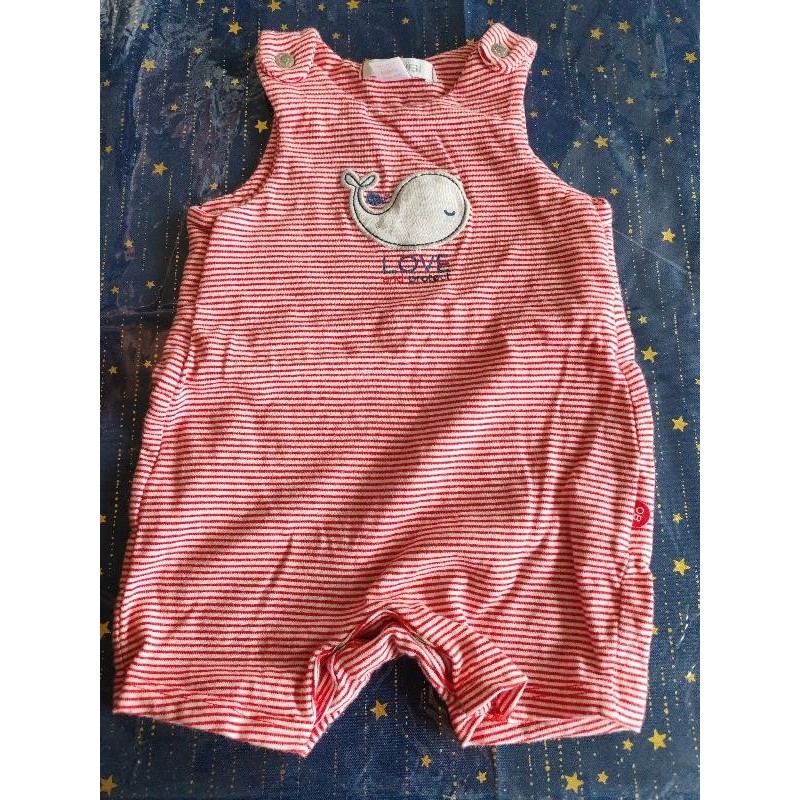 Turbulette rouge été  TAILLE 3 mois