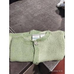 Gilet laine vert TAILLE 0 