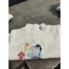 Pyjamas bourriquet blanc bleu TAILLE 1 mois