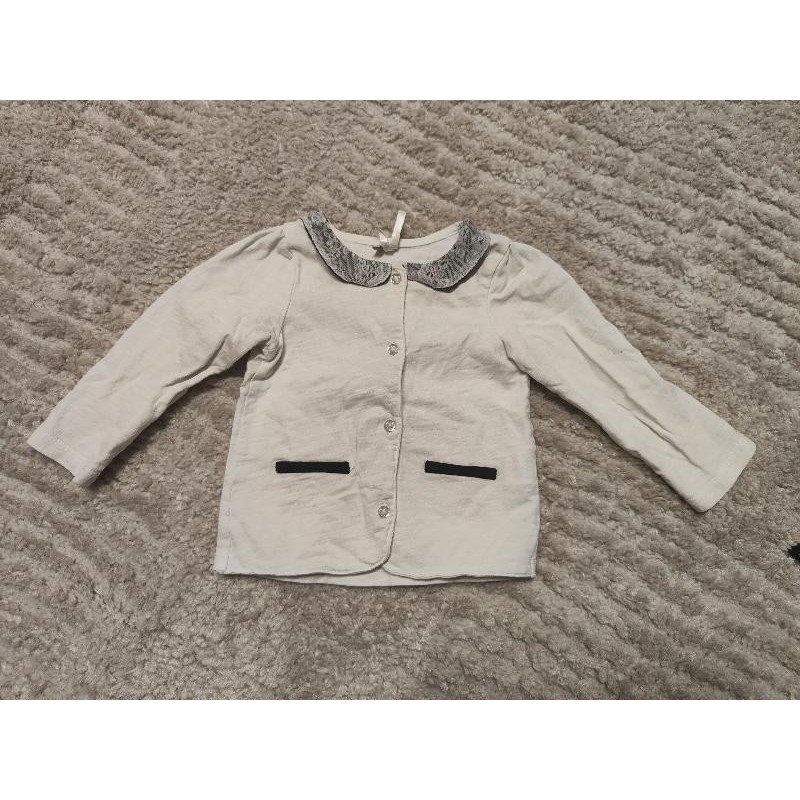 Gilet léger orchestra blanc et noir  TAILLE 12 