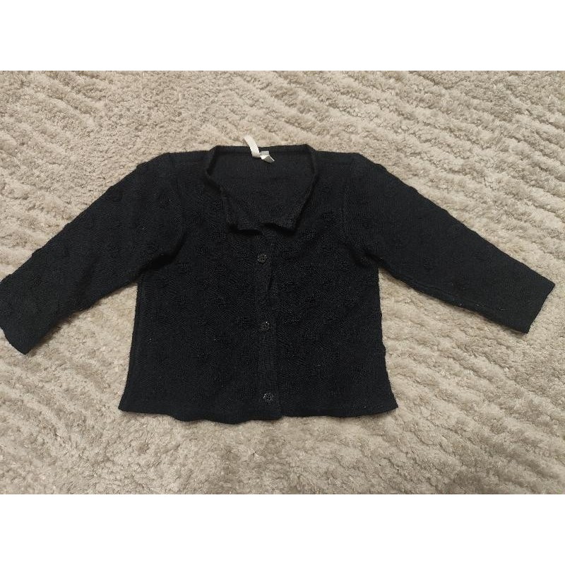 Gilet  boutons orchestra bleu marine  TAILLE 12 