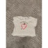 Tee shirt blanc pois jaune zara TAILLE 6
