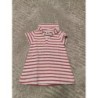 Robe petit bateau rose rayé  TAILLE 12 