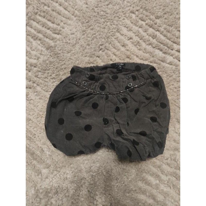 Short Kiabi velours gris TAILLE 18