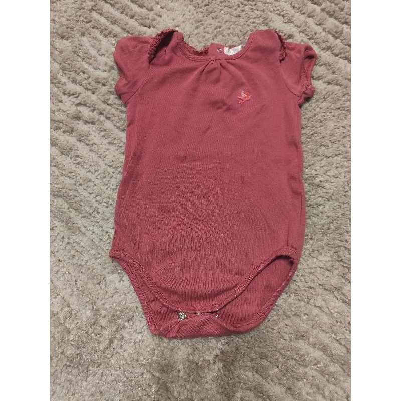Body manches courtes obaibi rose TAILLE 12 