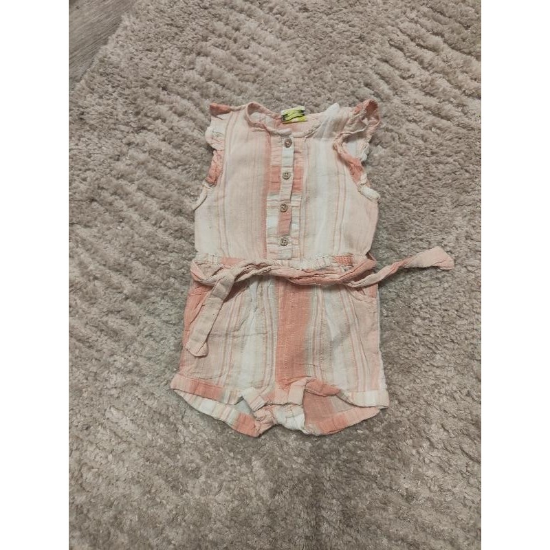 Combinaison short tape à l'oeil Corail  TAILLE 6