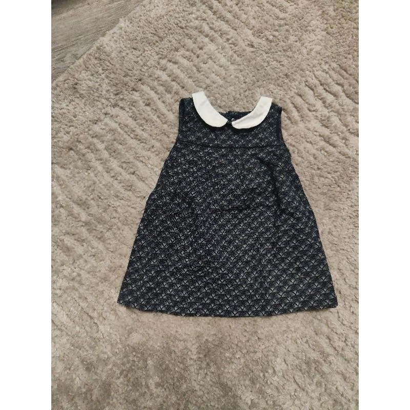 Robe Kiabi bleu avec col blanc  TAILLE 6