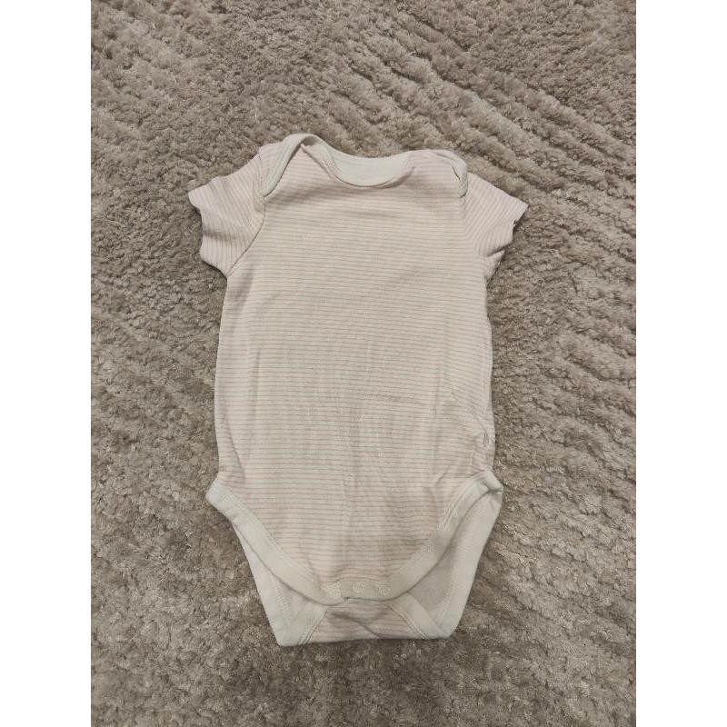 Body manches courtes rayé rose TAILLE 6
