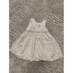 Robe obaibi beige a fleurs...