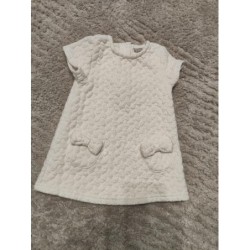 Robe molletonné blanc Grain...