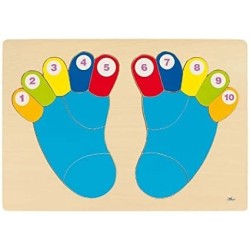 Puzzle en bois apprendre à...