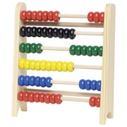 Boulier multicolore en bois