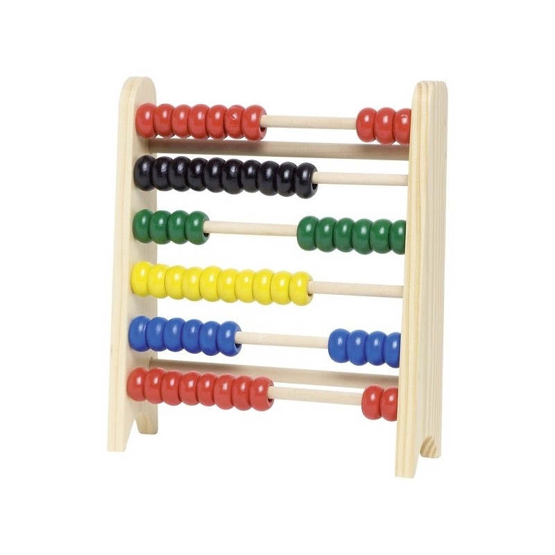 Boulier multicolore en bois