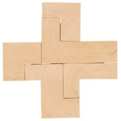 Casse-tête Croix 5 pièces