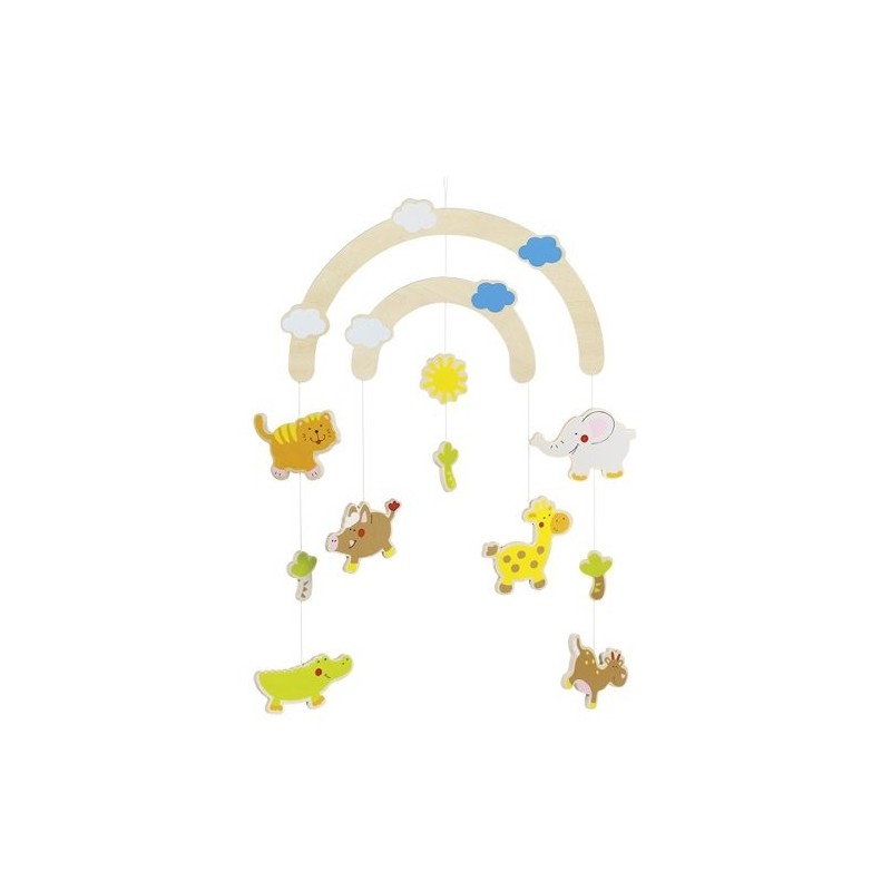Mobile amis de la jungle DIMENSIONS 39 x 32 cm