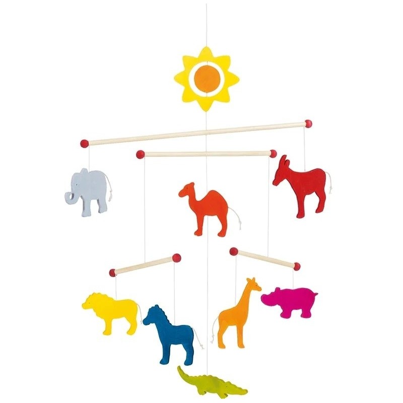 Mobile Animaux de la savane DIMENSIONS 47 x 39 cm