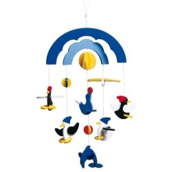 Mobile pingouins DIMENSIONS...