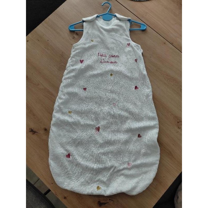 Gigoteuse blanche TAILLE Naissance 