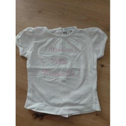 Tee-shirt blanc 3 mois...