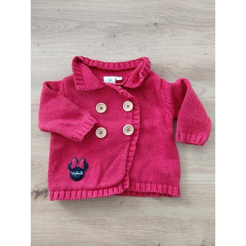Gilet rose Disney 3 mois  TAILLE 3 mois 