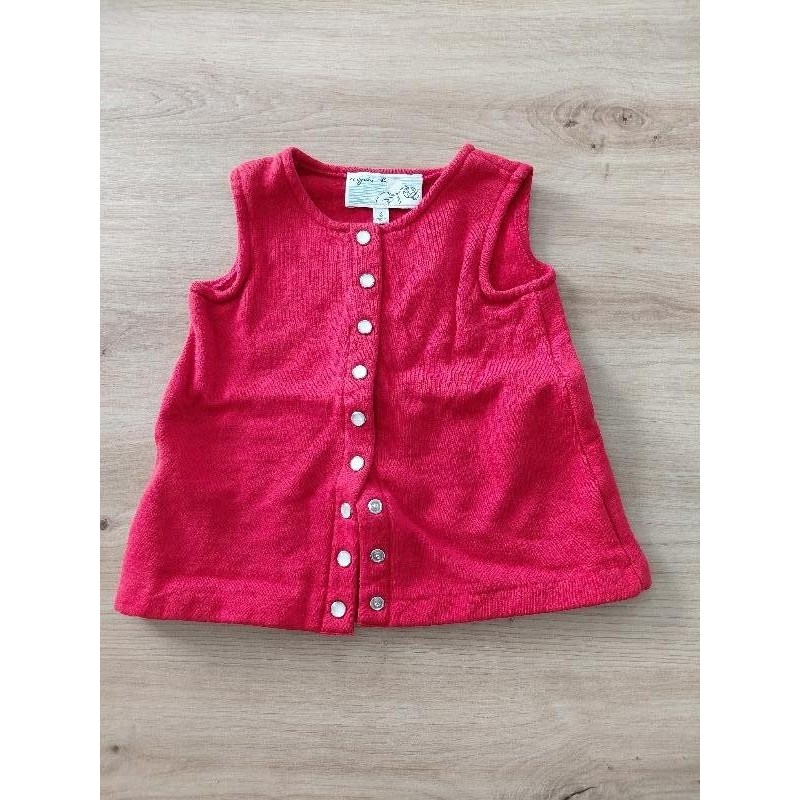 Robe rouge Agnès B 6 mois TAILLE 6 mois