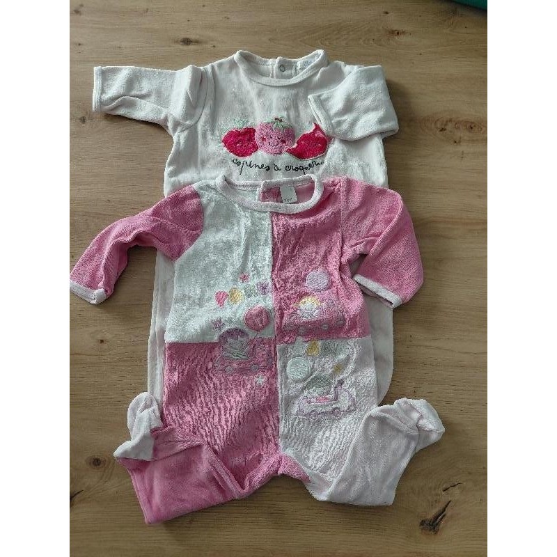 Lot 2 Dors bien 6 mois  TAILLE 6 mois 