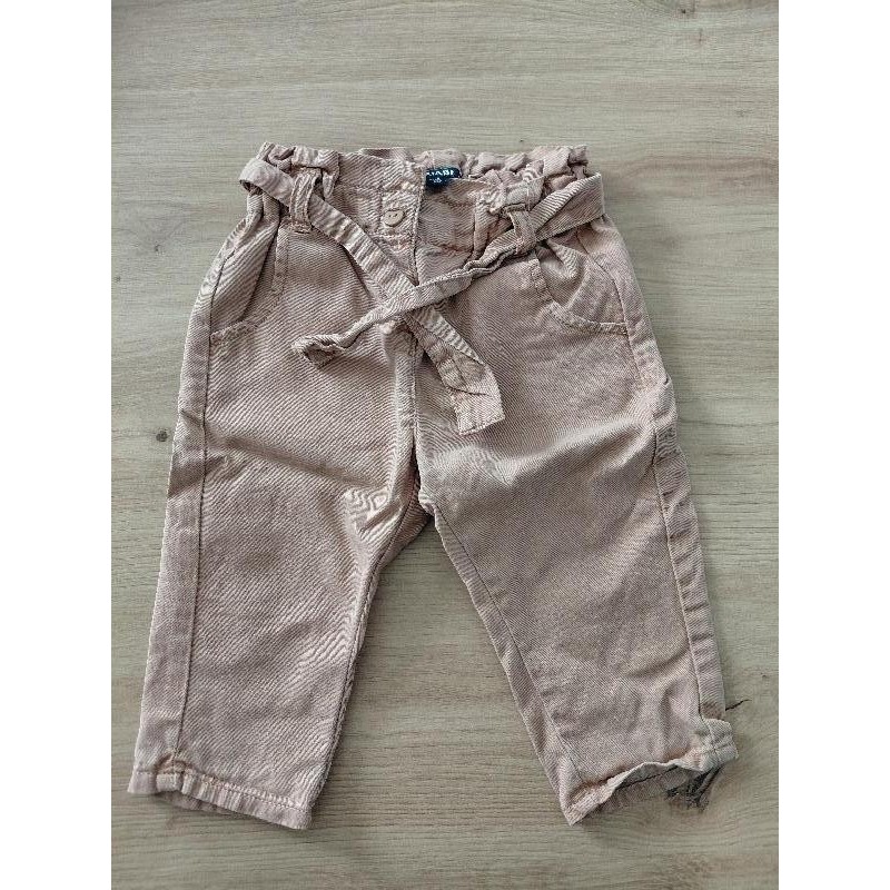 Pantalon marron clair Kiabi 9 mois TAILLE 9 mois 
