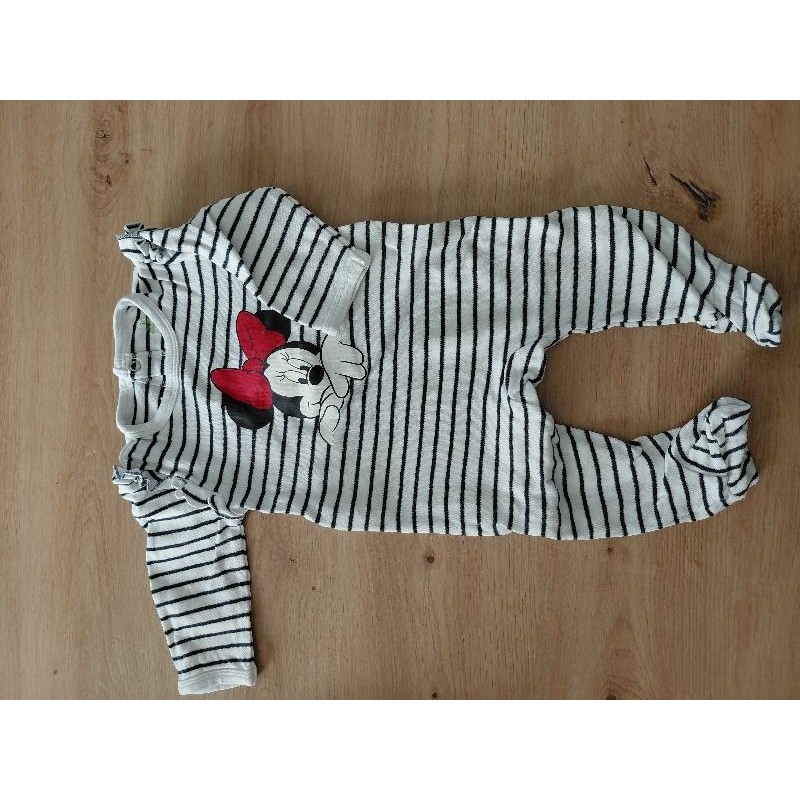 Dors bien Minnie rayé Disney 9 mois  TAILLE 9 mois 